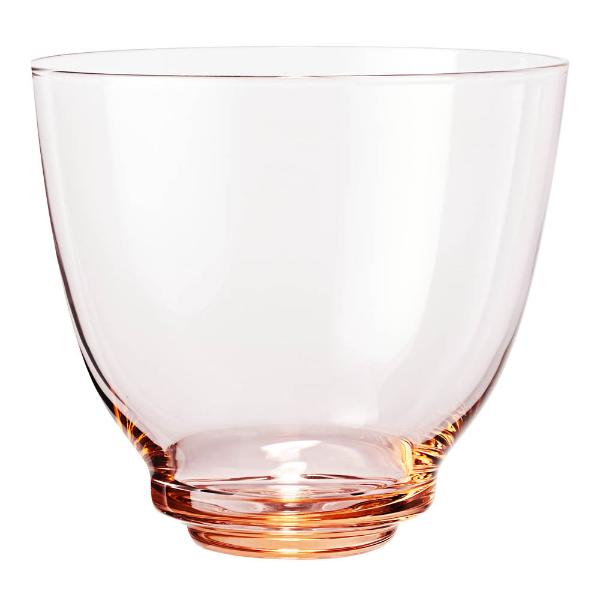 Holmegaard Flow vannglass 35 cl champagne