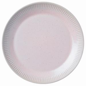 Knabstrup Keramik Colorit tallerken 19 cm rosa