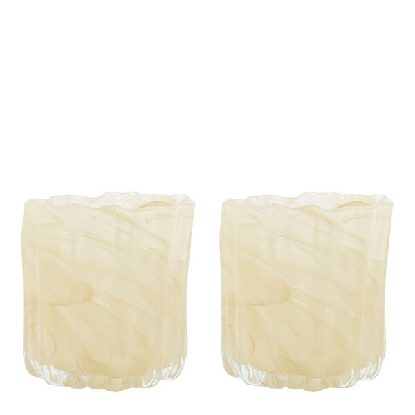 House Doctor Curl telysestake 10x11,5 cm 2 stk beige