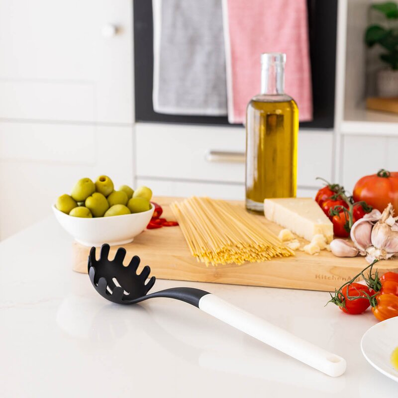 KitchenAid Classic pastasleiv 34 cm porcelain white