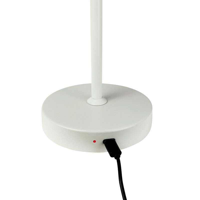 Dyberg Larsen Stockholm portable bordlampe version 2 30 cm perlehvit