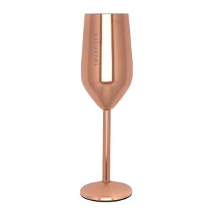 Pictureit Champagneglass stål SMÅBRISEN 23 cl roségull