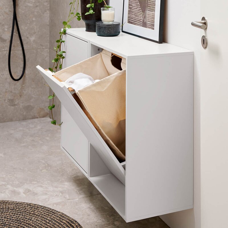 ReCollector Laundry Boks skittentøyskurv 30x43x70 cm Brilliant White