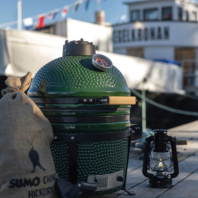 Kamado SUMO Junior 15 kullgrill grønn