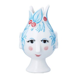 Bjørn Wiinblad Titania lysestake 11,5 cm lys blå