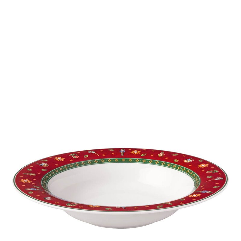 Villeroy & Boch Toy-s Delight Special dyp tallerken 23 cm rød