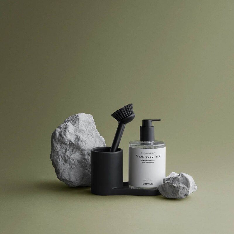 Blomus Piro oppvasksett 10 cm svart