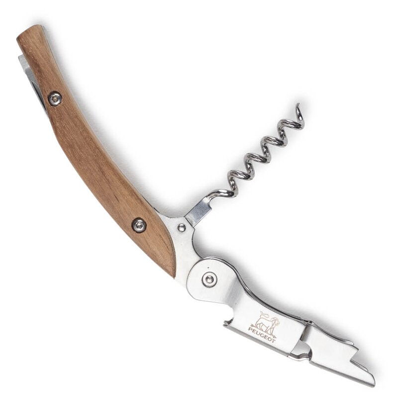 Peugeot Malbec vinopptrekker 13 cm valnøtt