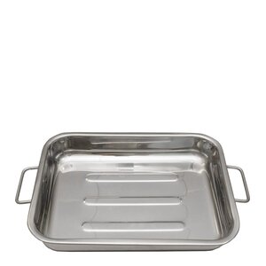 moHA! Ildfast form 30x24 cm rustfritt stål