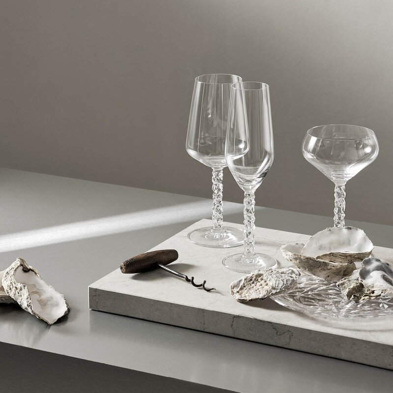Orrefors Carat champagneglass 24 cl 2 stk