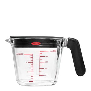 Oxo Målebeger m/lokk 0,5L glass