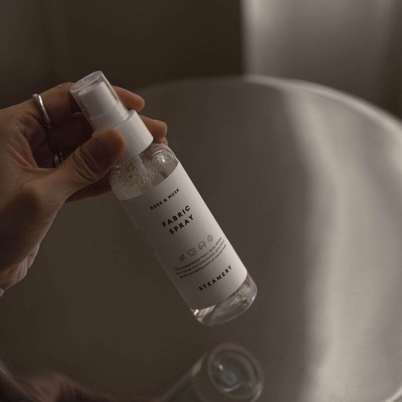 Steamery Tekstilspray rose & musk 100 ml