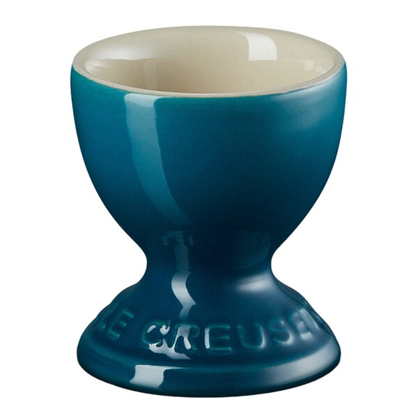 Le Creuset Eggeglass stengods deep teal