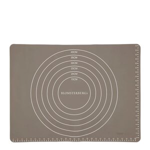 Blomsterbergs Bakematte 60x45 cm silikon latte