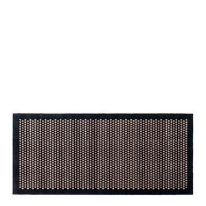 Tica Copenhagen Dot gulvmatte 200x90 cm svart/sand