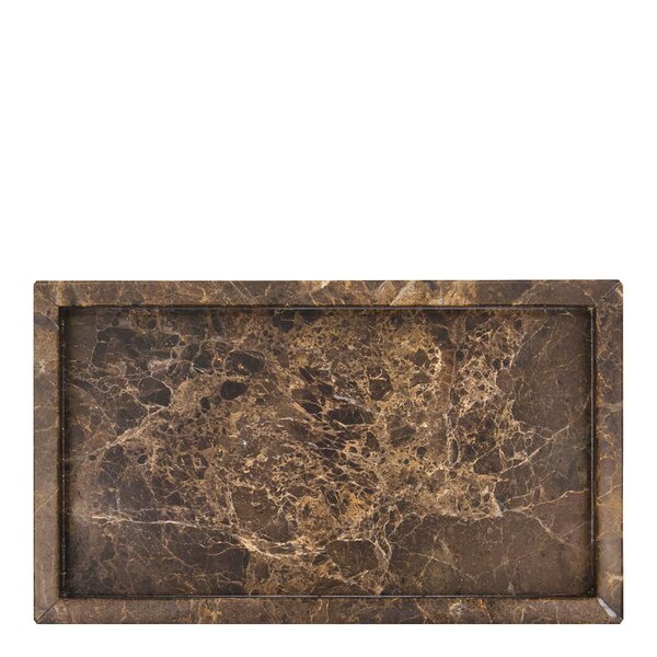 House Doctor Able marmorbrett 24x14 cm brun