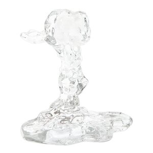 Pols Potten Drip lysestake i glass 14 cm klar