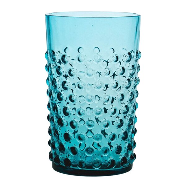 Klimchi Hobnail glass 20 cl aquamarine