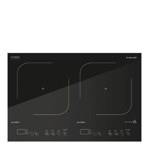 Caso Pro Menu 2800 dobbel induksjonsplate 36x60,5 cm svart