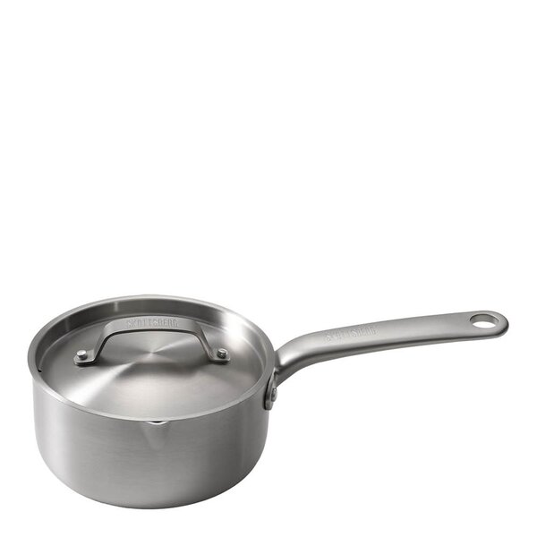 Skottsberg Kasserolle med lokk 16 cm/1,5L rustfritt stål