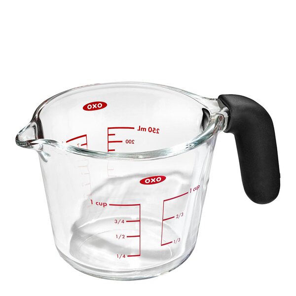 Oxo Målebeger 0,25L glass