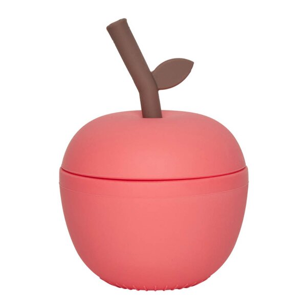 OYOY Apple kopp 20 cl cm Cherry red