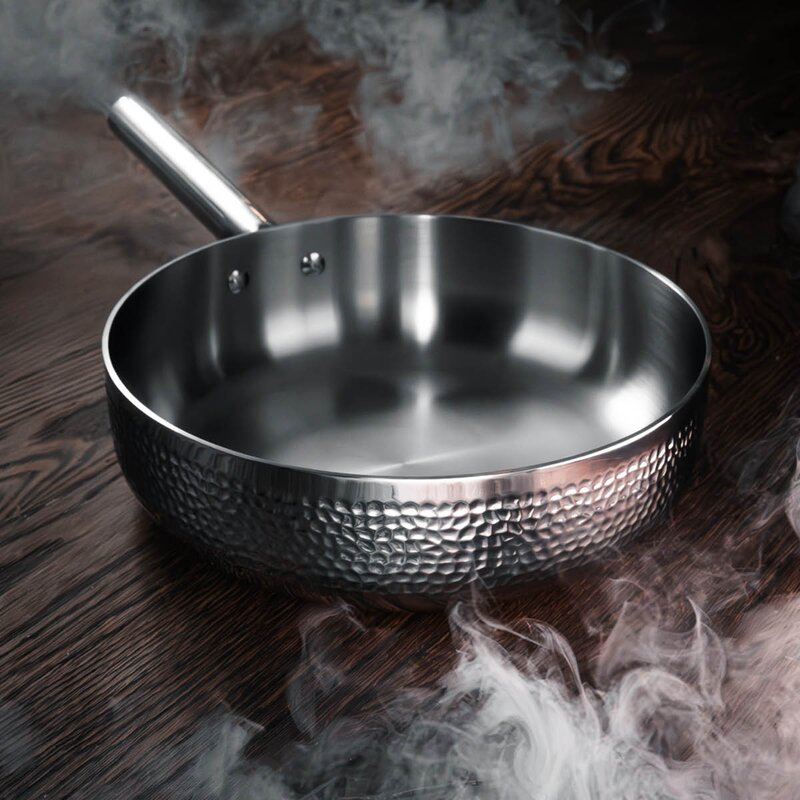 Vargen & Thor Kroma pastapanne 26 cm blankt stål