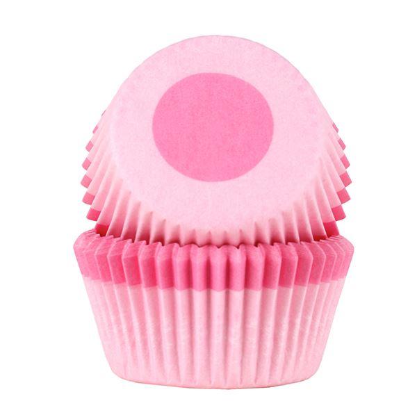 Cacas, muffinsform rosa 50stk