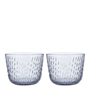 Marimekko Sysky glass 20 cl 2 stk lavender