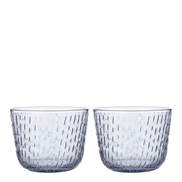 Marimekko Sysky glass 20 cl 2 stk lavender