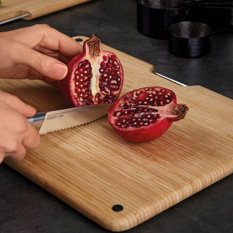 Joseph Joseph Folio skjærebrett i bambus 34x24 cm 3 stk