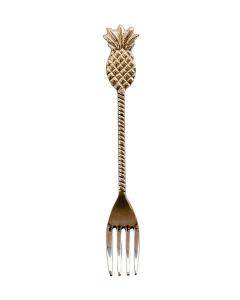 Coia Brass Collection kakegaffel ananas 15 cm messing