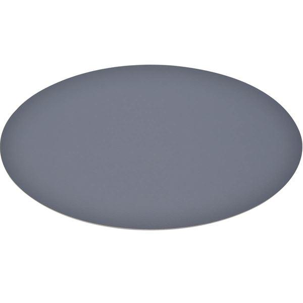 Holmen West kuvertbrikke oval 43x28 cm mørk grå