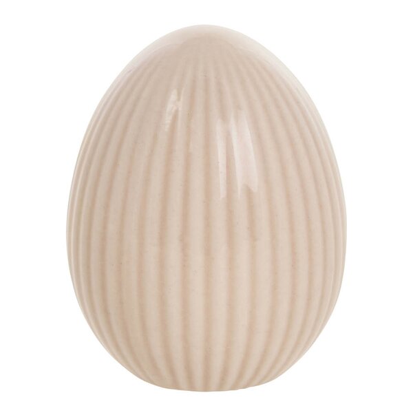 Lene Bjerre Delinne dekorasjon egg 7,7 cm rosa