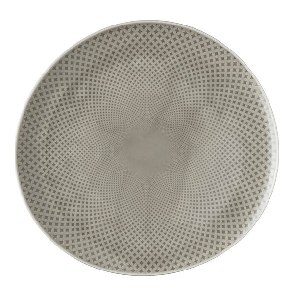 Rosenthal Junto tallerken 27 cm perlegrå topp