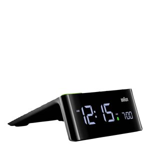 Braun Vekkerklokke digital 14,0 cm svart