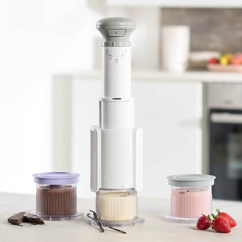 Cuisinart Freeze Wand iskremmaskin ICEFD10E 250 ml hvit