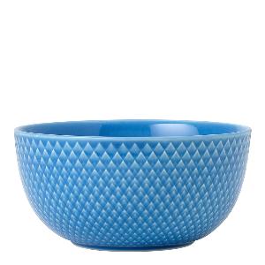 Lyngby Porcelæn Rhombe Color skål 13 cm blå