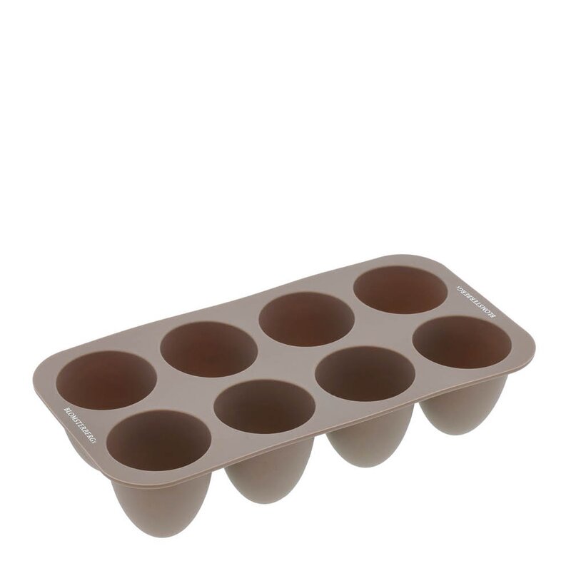 Blomsterbergs Skumrakettform classic 8 stk silikon latte