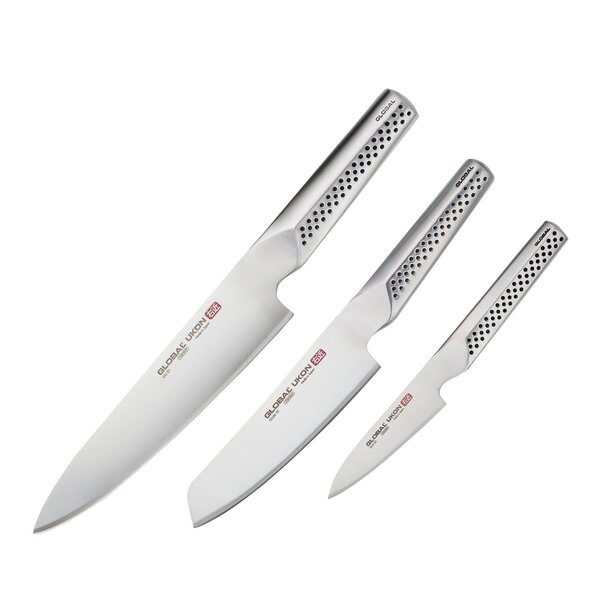 Global Ukon knivsett 3-deler GU-01, GUM-10, GUF-30