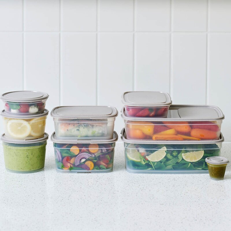 SmartStore BIO Sustain matoppbevaring 4 × 0,5 dl Earl Grey bioplast