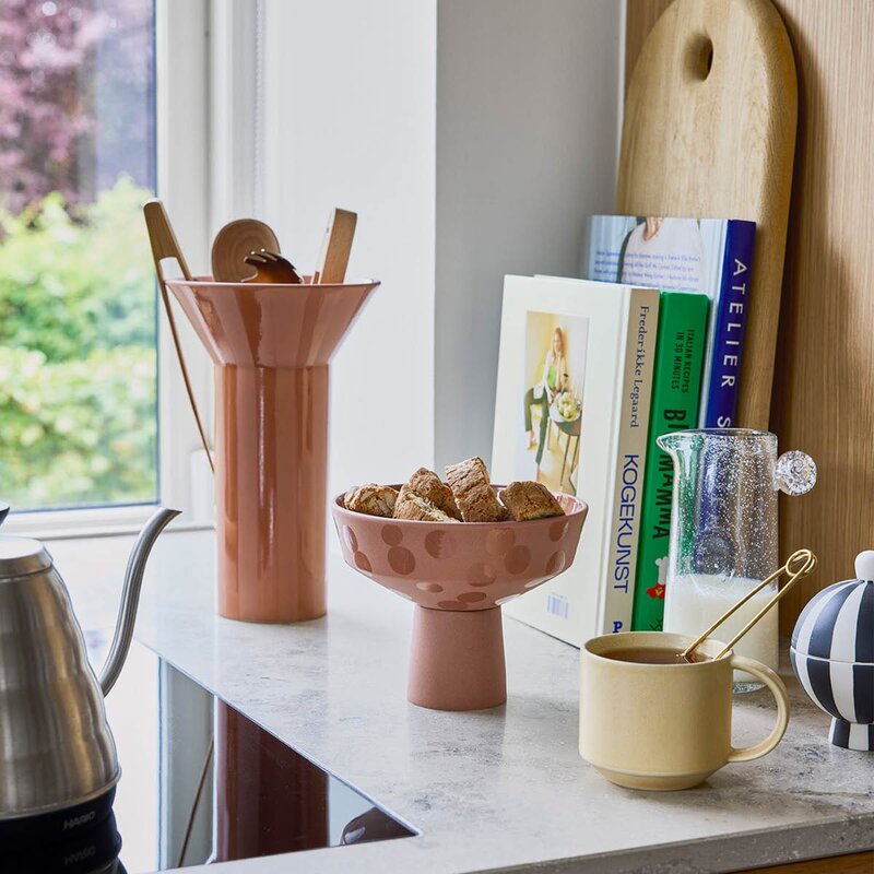 OYOY Luonto vase 25 cm Terracotta