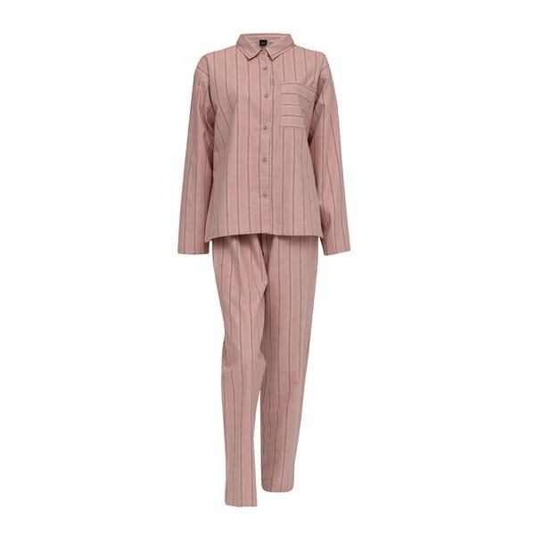 Høie Nova flanell pyjamas dame str S varm rosa