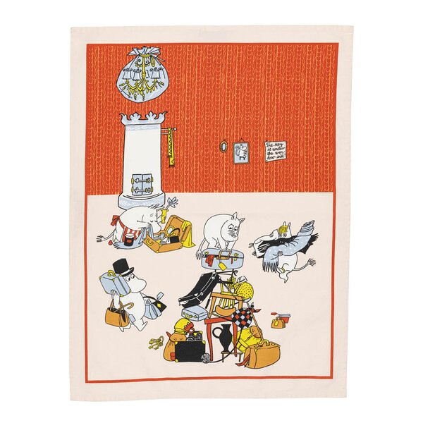 MoominArabia Mummi kjøkkenhåndkle 50x70 cm Ferieklar