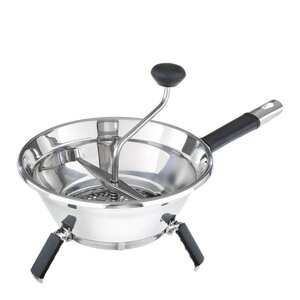 moHA! Passe Vite matkvern Ø24 cm med 3 skiver rustfritt stål