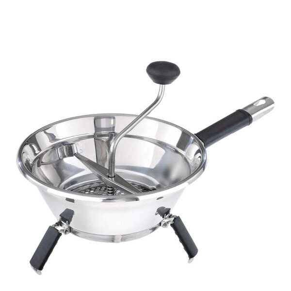 moHA! Passe Vite matkvern Ø24 cm med 3 skiver rustfritt stål