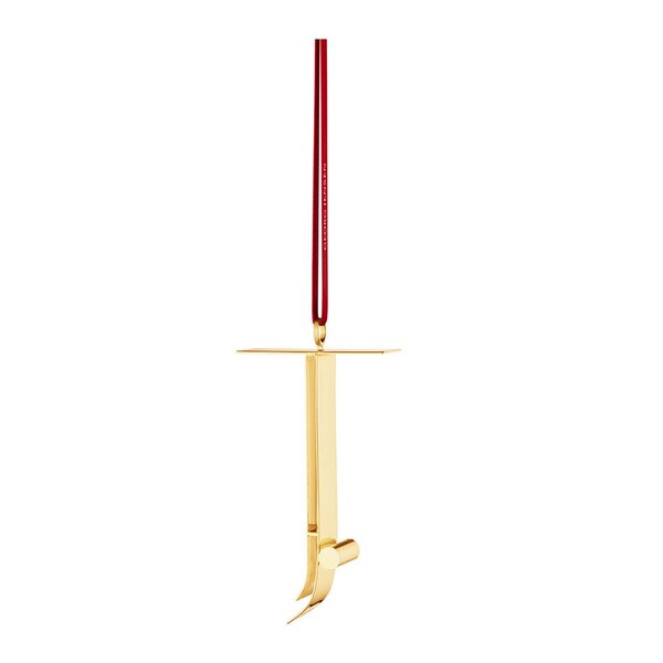 Georg Jensen Ornament pyntebokstav T gull