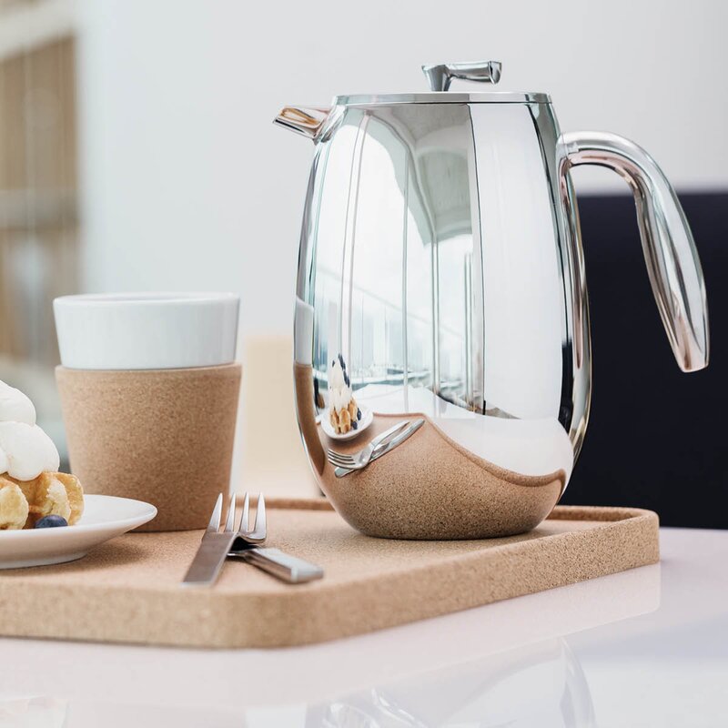 Bodum Columbia dobbeltvegget presskanne 12 kopper 1,5L blank stål