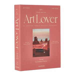 Printworks Art Lover Book puslespill lounge 1000