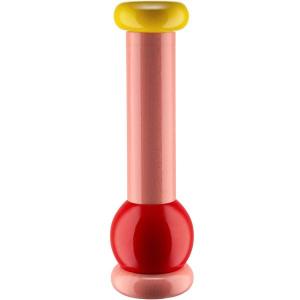 Alessi Krydderkvern 23 cm rosa/rød/gul